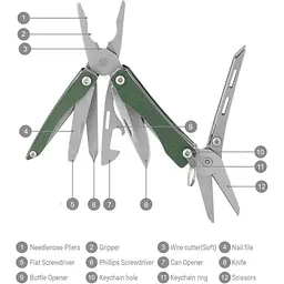 Мультитул NexTool Mini Flagship NE20105 11-в-1 [115629] - мініатюра 2