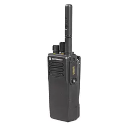 Рація Motorola DP4401e / Аналогова, Цифрова / VHF / 32 канали / Li-Ion 2450 мА·год / AES-256, GPS, VOX - мініатюра 4