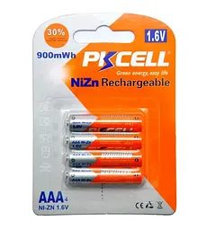 Зарядний пристрій і акумулятори Pkcell AAA Ni-Zn 900 mWh 8 шт - мініатюра 3