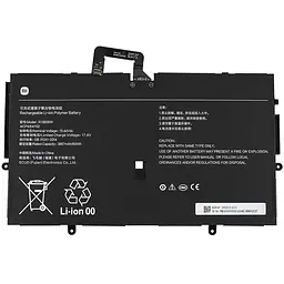 Батарея для ноутбука Xiaomi R13B06W (Xiaomi) 15.44V 3887mAh 60Wh Чорний - мініатюра 2
