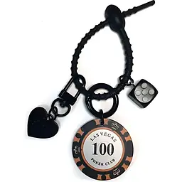 Брелок з фішкою номіналом 100 Las Vegas 15 см