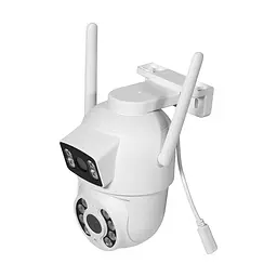 IP PTZ-відеокамера з WiFi 3Mp+3Mp Light Vision VLC-9130WI/2C (Tuya) f=3.6mm+3.6mm, ІЧ+LED-підсвічування, з мікрофоном (75-00301) - мініатюра 6