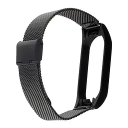 Ремінець Міланська Петля Mi Band 5/6 Black - мініатюра 2