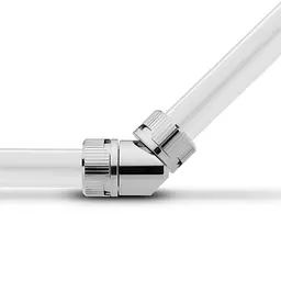 Фітінг EKWB EK-Quantum Torque Static FF 45В° - Nickel - мініатюра 3