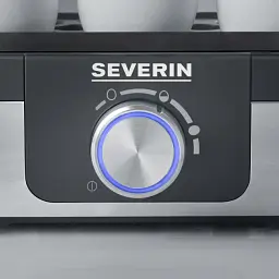 Яйцеварка Severin 270 Вт на 3 яйця сіро-чорна (EK3163) - мініатюра 4