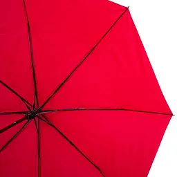 Жіноча складана парасолька напівавтомат Happy Rain 97 см червона - мініатюра 3