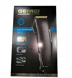 Машинка для стрижки професійна Gemei GM-806 - мініатюра 4