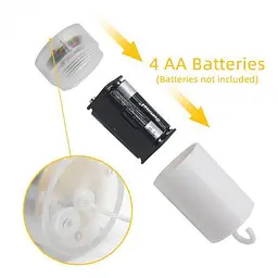 Гірлянда світлодіодна UKC Firework P0109 автономна 120 Led з пультом - мініатюра 5
