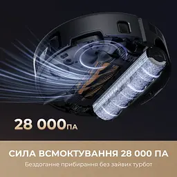 Робот пилосос MOVA Z60 Ultra Roller Complete Black-EUA - мініатюра 4