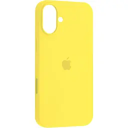Чохол Silicone Case для Apple iPhone 16 Yellow AA [115084]