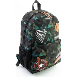Рюкзак шкільний Maxi 16.5" Зелений (APS-5054Hgreen)