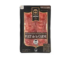 Ковбаса Gremio Fuet de la Carne сирокопчена нарізка 75 г (4823079003576)