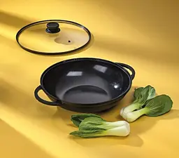 Вок з кришкою та двома ручками KELA Atura, 32 см, 4 л (15174) - мініатюра 2
