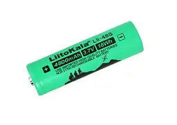 Акумулятор 21700 LiitoKala 4800mAh Li-ion (Lii-48S with tip)
