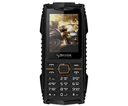 Мобільний телефон Sigma mobile X-treme AZ68 чорно-оранжевий (4827798374917) - мініатюра 3
