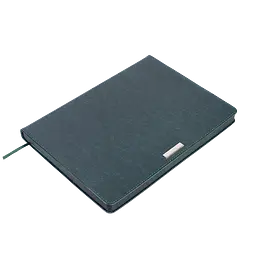 Щоденник недатований Buromax Salerno L2U А4 штучна шкіра 336 сторінок зелений (BM.20990-04) - мініатюра 2