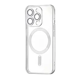 Чохол Ductil Metallic Edge with MagSafe (Protected Camera & Lens) iPhone 13 Pro Silver