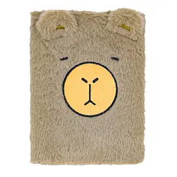 Блокнот плюшевий CAPYBARA 20 А5 80 арк. клітинка в асортименті