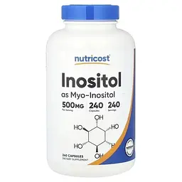 Інозитол Nutricost 500 мг 240 капсул