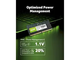 Пам'ять для ноутбуків Acer 32 GB SO-DIMM DDR5 5600 MHz SD200 (BL.9BWWA.419) - мініатюра 5