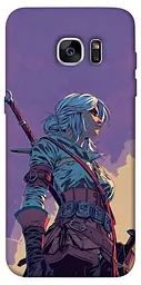 TPU чехол Demsky The witcher ciri для Samsung G935F Galaxy S7 Edge