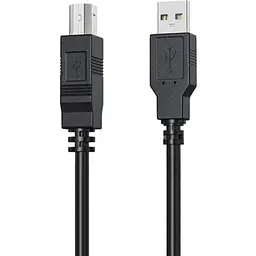 Кабель для принтера HP USB 2.0 AM/BM 1.0m (HP_DHC-PT100-1M) - мініатюра 2