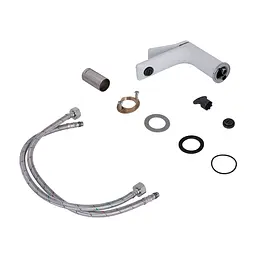 Змішувач для раковини Qtap Presto QTPRE270CRW45576 Chrome/White - мініатюра 4
