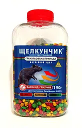 Родентицид AgroProtection Лускунчик Мікс гранули 190 г