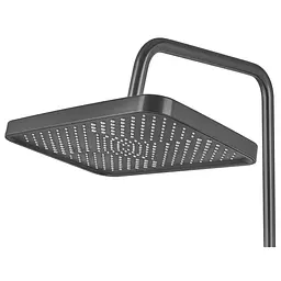 Душева система Champion PBR-009-J graphite з кнопковим перемикачем 4 режими CH6502, Графіт - мініатюра 8