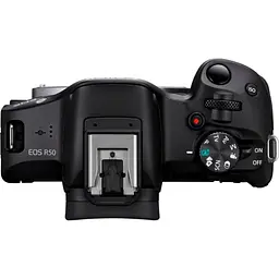Бездзеркальний фотоапарат Canon EOS R50 Body Black (5811C029) [88291] - мініатюра 7