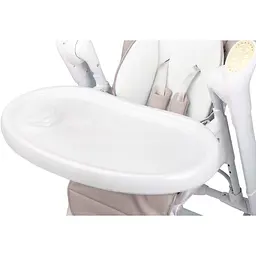 Крісло-гойдалка + стільчик для годування Caretero Indigo Beige - мініатюра 8