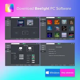 BTF-LIGHTING ПК Світлодіодне підсвічування Мікросхема WS2812B RGB IC для 13–39 дюймів Синхронізація кольорів з чотирьох сторін - мініатюра 6