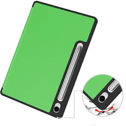 Чохол до планшета BeCover Flexible TPU Mate Samsung Galaxy Tab S9 (SM-X710/SM-X716)/S9 FE (SM-X510/SM-X516B) 11.0" Green (713671) - мініатюра 3