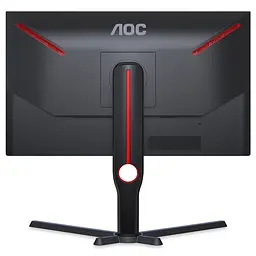 Монітор TFT 24.5 AOC 25G3ZM/BK, VA, 240Гц, 0,5мс, 2х HDMI, DP, USB-hub, HAS, Pivot, чорний - мініатюра 4