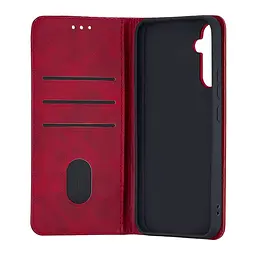 Чохол-книжка Premium Samsung A34 5G (A346) Dark Red - мініатюра 3