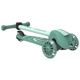 Самокат Scoot and Ride Highwaykick-3s колеса світяться 3+ років сіро-зелений (SR-00939) - мініатюра 10