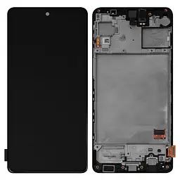 Дисплей Samsung M317 Galaxy M31s, чорний, з рамкою, Original (PRC)