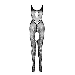 Бодістокінг з доступом до інтимних місць Passion BS078 black One size - мініатюра 5