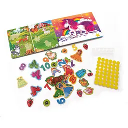Розвиваюча гра Vladi Toys з липучками. Бізі бук. Для дівчат (VT1310-09) - мініатюра 3