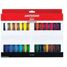 Акрилові фарби Royal Talens Amsterdam Standard 24 кольору 20 мл (8712079329334)