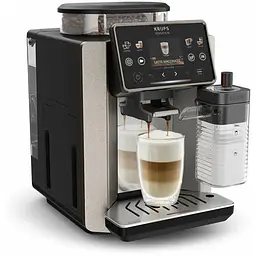 Кавомашина Krups Sensation Elite Hot&Cold 1.7 л сріблясто-чорна (EA917EE0) - мініатюра 3