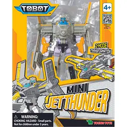 Трансформер Tobot Детективи Галактики С3 міні Джет Тандер (301141) - мініатюра 2