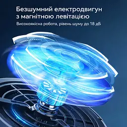 Охолоджувальна підставка для ноутбука 17 дюймів IceCoorel Q-6 6xfans RGB LCD - мініатюра 2