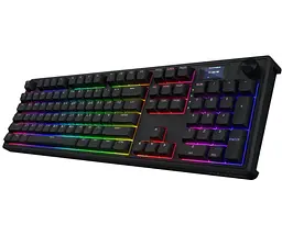 Клавіатура ігрова механічна HATOR HTK-4101-UA Wireless Skyfall 100 PRO Black Aurum Vanila Silent switches - мініатюра 2