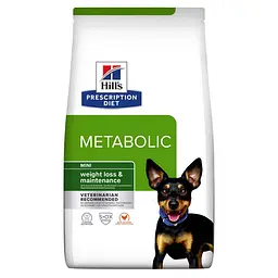 Сухий корм для собак малих порід Hill’s Prescription Diet Metabolic Mini для контролю та зниження ваги, з куркою
