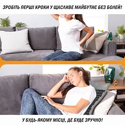Масажний килимок із подушкою (аплікатор Кузнєцова) Сірий із чорним EasyFit fit0024941 - мініатюра 3