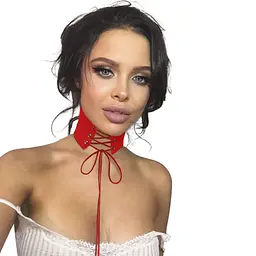 Чокер Babydoll Універсальний.. Червоний 4110-1