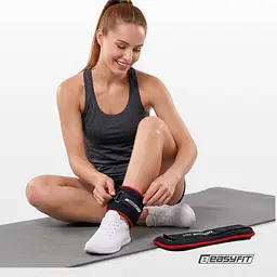 Обтяжувачі EasyFit Comfort 2,5 кг для ніг та рук з металом (пара) - мініатюра 8