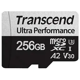 Карта пам'яті Transcend 256GB microSDXC class 10 UHS-I U3 A2 340S (TS256GUSD340S)