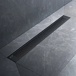 Трап для душу лінійний AM.PM Primeflow Cut Gradient 700 мм, універсальний затвор, чорний (W02SC-P11-070-01BM)